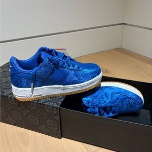 Nike Air Force 1 Low
CLOT Blue Silk